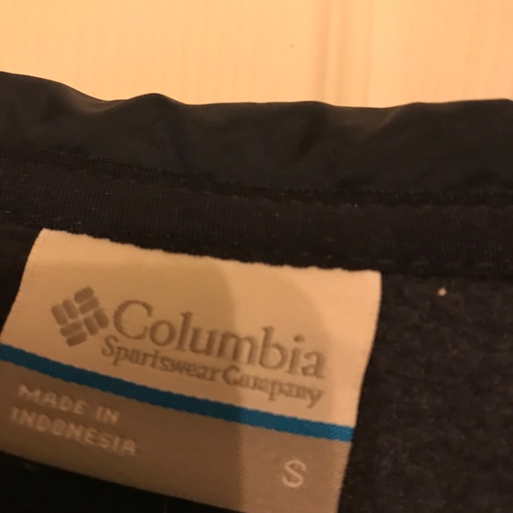 Columbia black fleece long zipper sweater - Picture 3 of 6